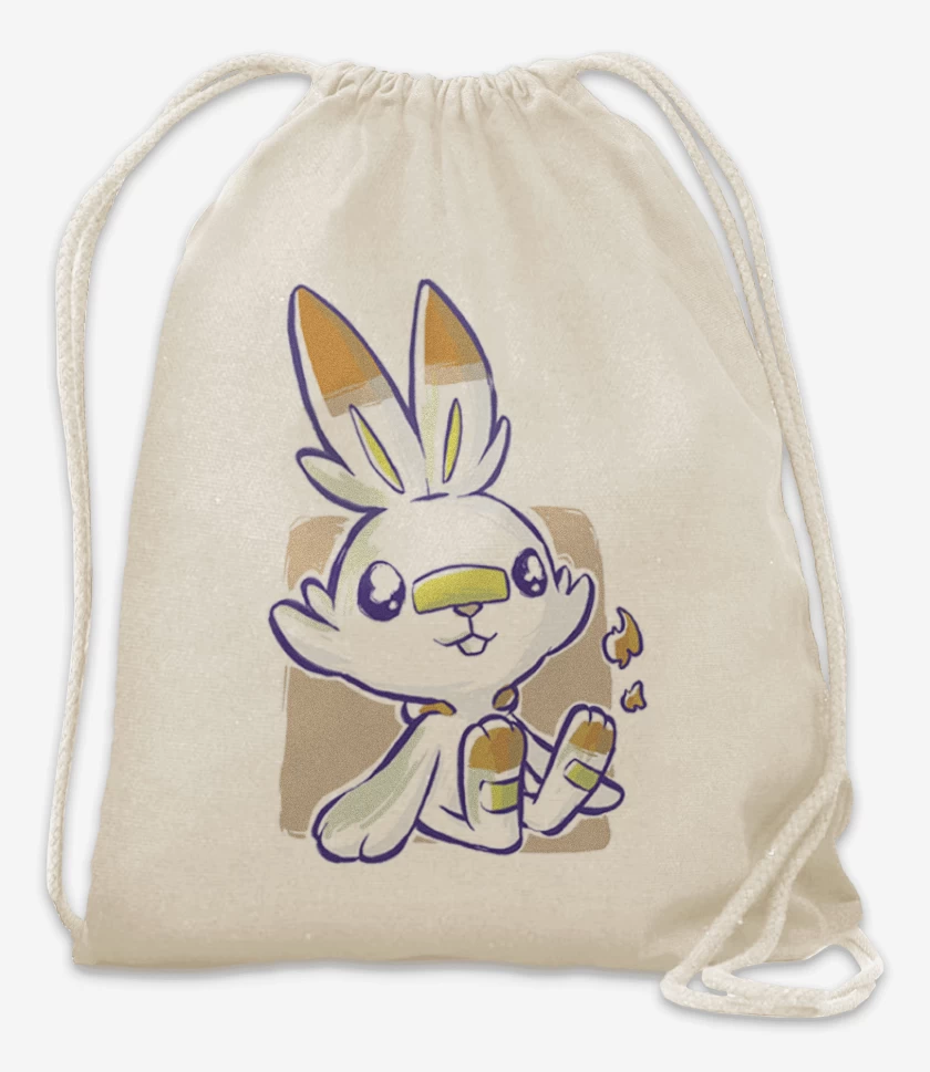 Mochila Blanco de Scorbunny