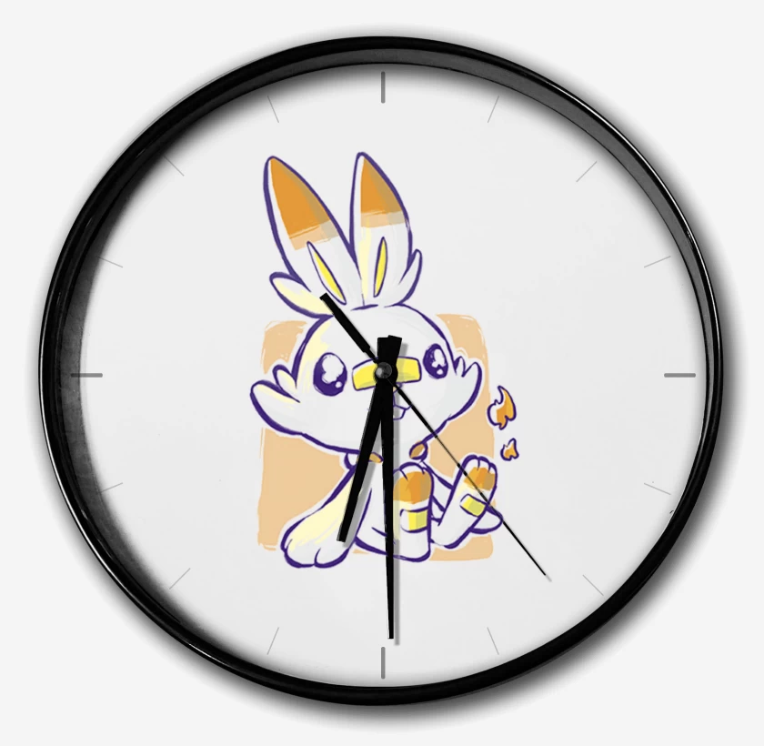 Reloj Blanco de Scorbunny