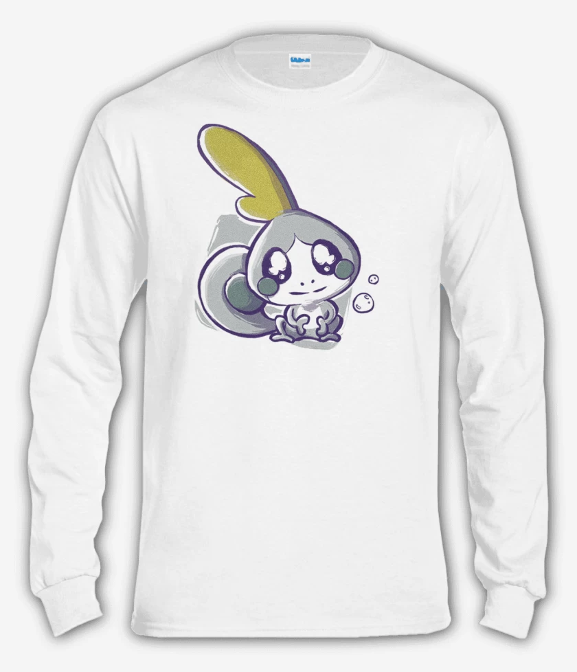 Polera manga larga Blanco de Sobble