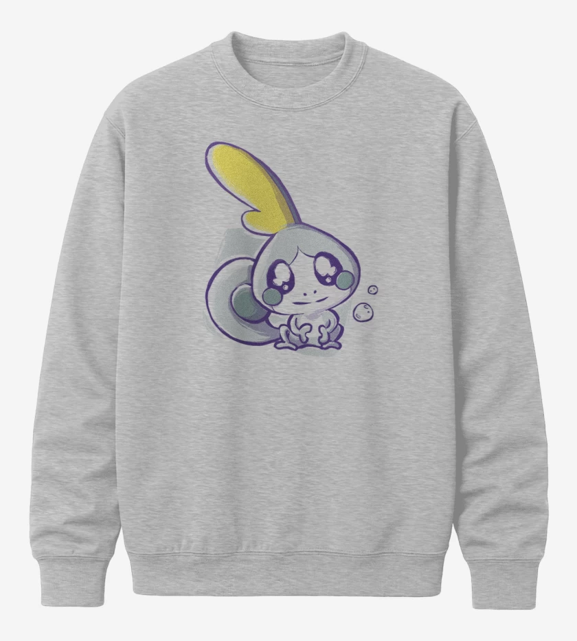 Poleron polo Gris Melange de Sobble