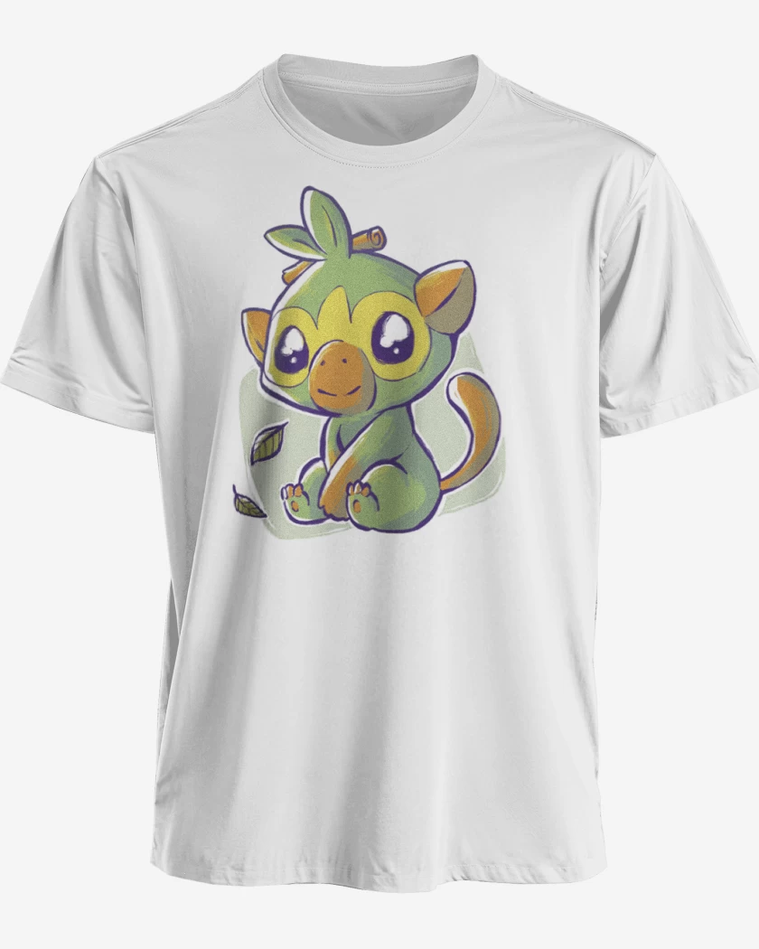 Polera premium Blanco de Grookey