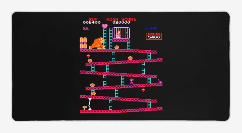 Mouse pad Gamer Gorila Bigote