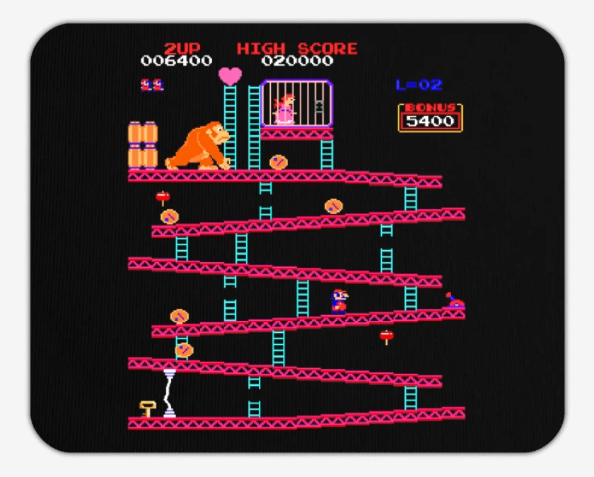 Mousepad Gorila Bigote