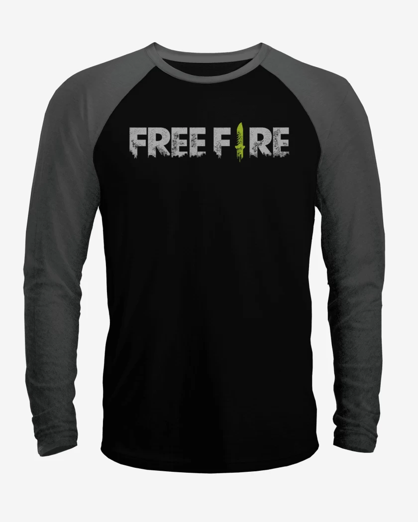 Polera Raglan Free fire