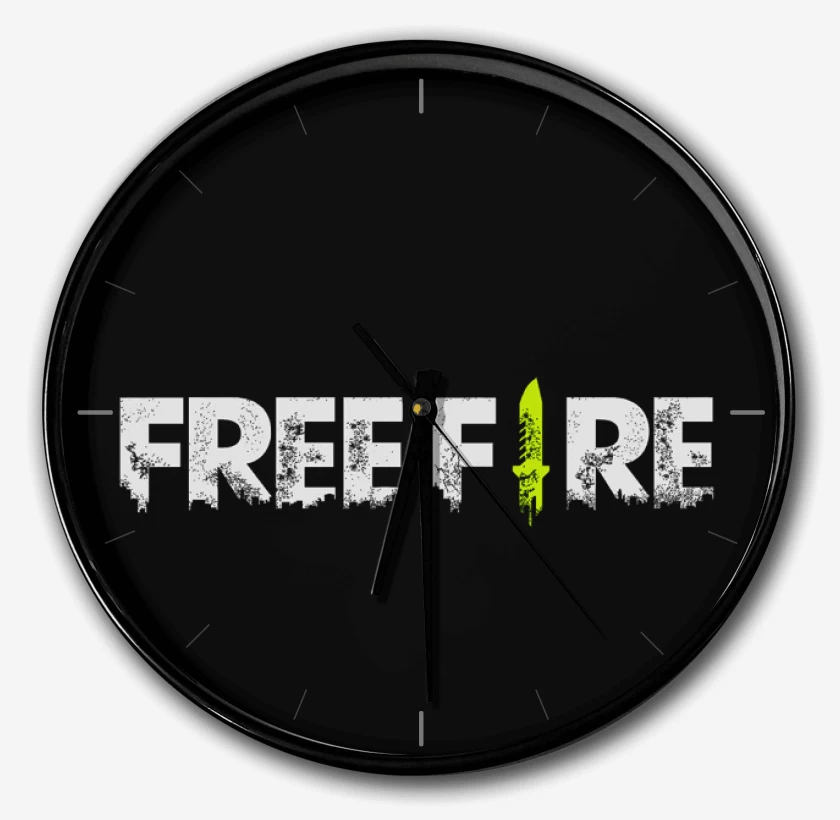 Reloj Negro de Free fire