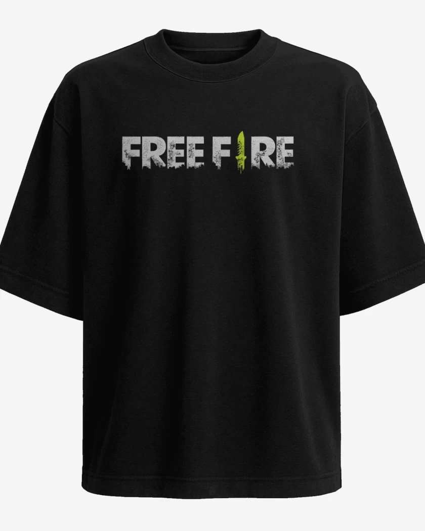 Polera Oversize Free fire