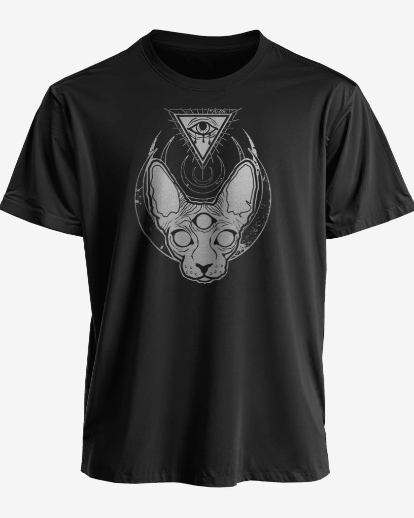 Polera Gat@ iluminati