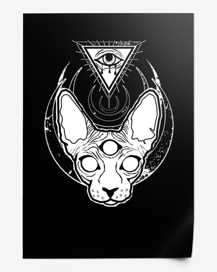 Print Gat@ iluminati