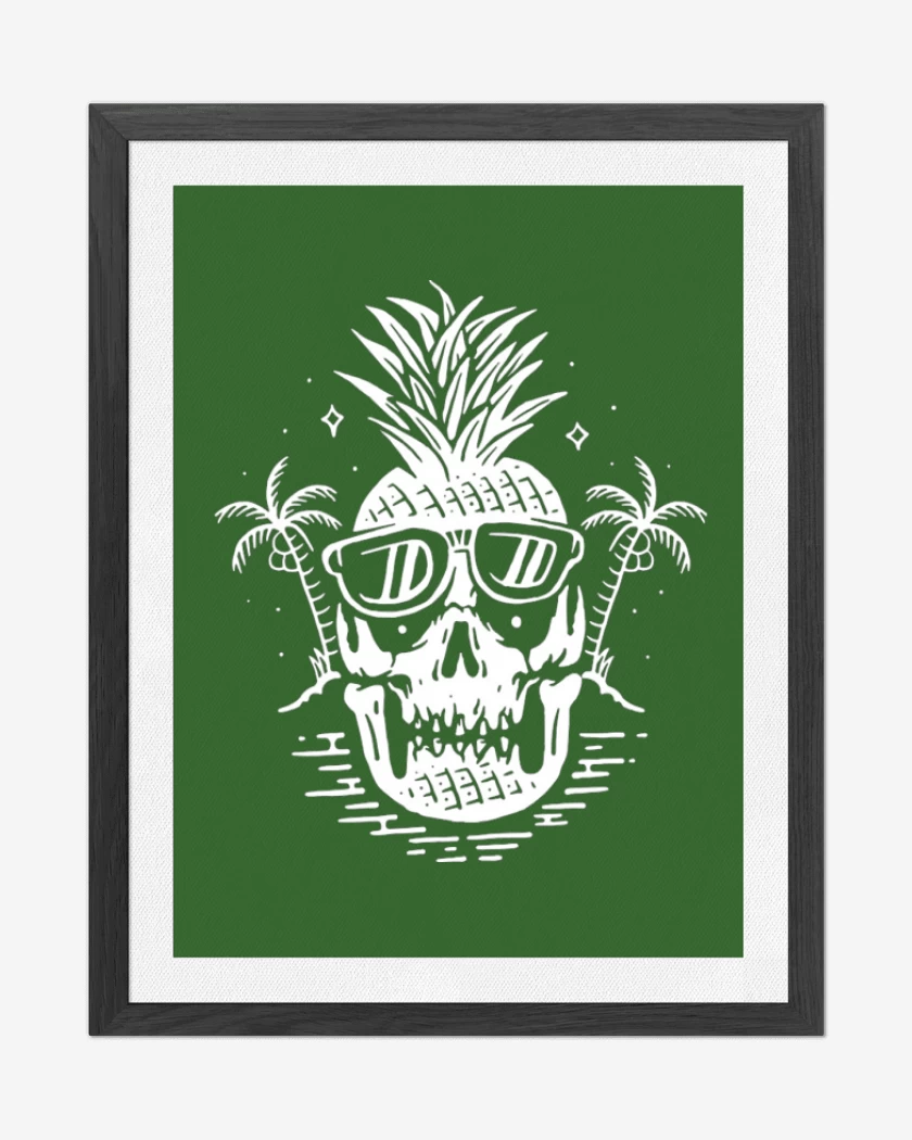 Cuadro decorativo Verde jade de Killer piña