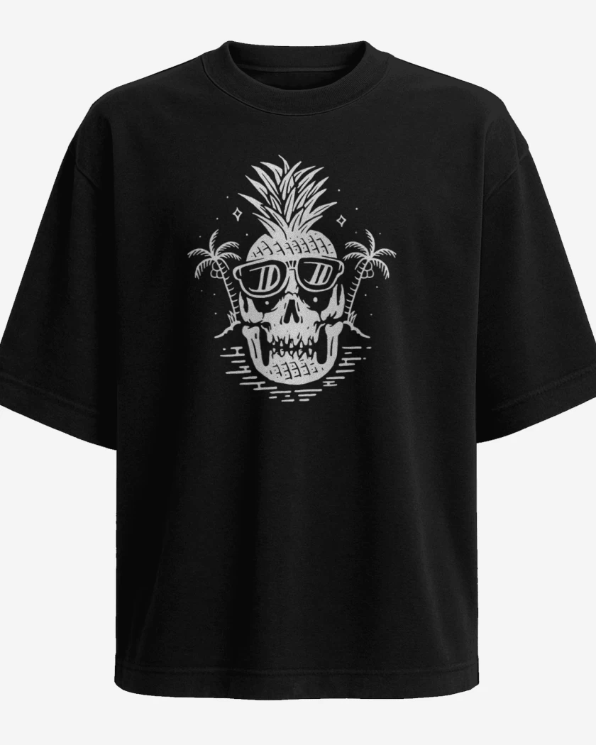 Polera Oversize Negro de Killer piña