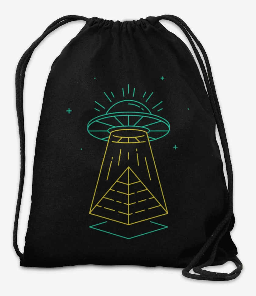 Mochila Negro de El origen de las piramides