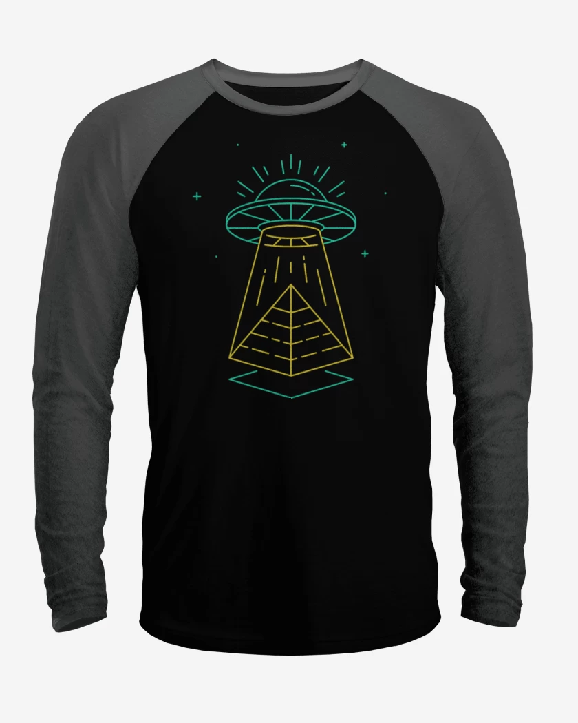 Polera Raglan El origen de las piramides