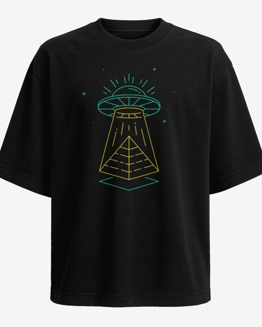 Polera Oversize El origen de las piramides