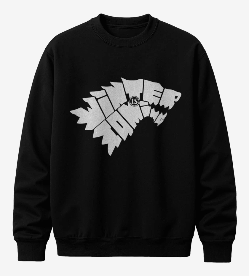 Poleron polo GOT - Winter Is Coming Letras