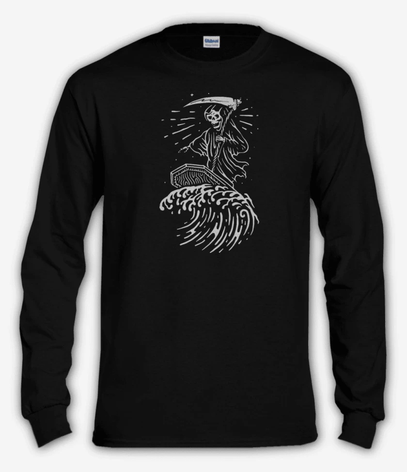 Polera manga larga Negro de Killer Surfer