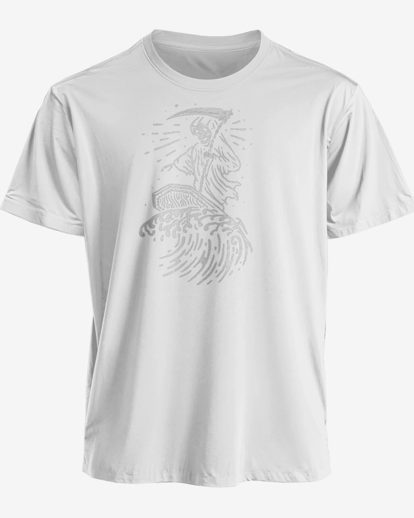 Polera premium Blanco de Killer Surfer