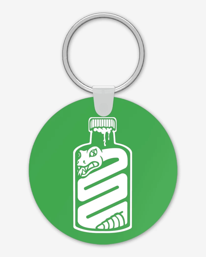Llavero Snake in a bottle