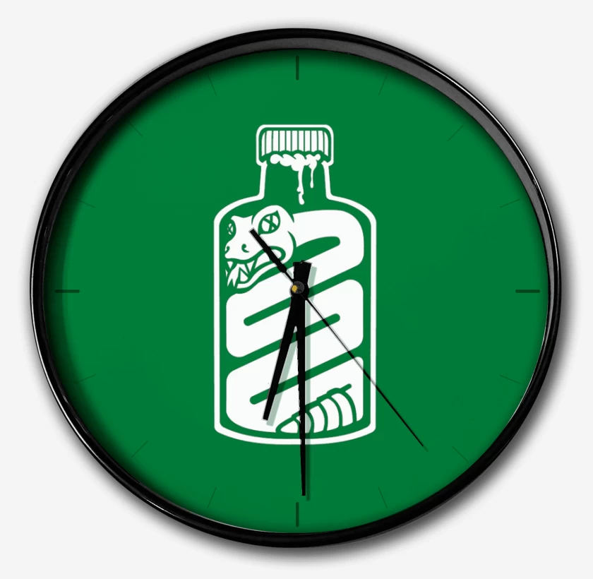 Reloj Verde jade de Snake in a bottle