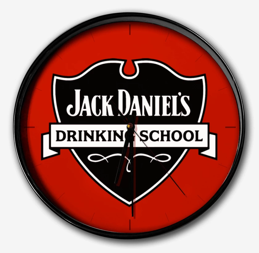 Reloj Rojo de Jack daniels daniel´s 