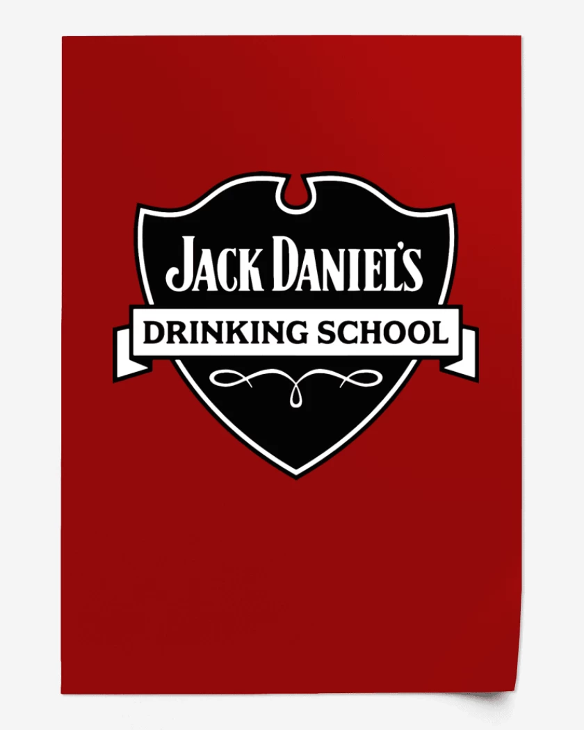 Print Rojo de Jack daniels daniel´s 