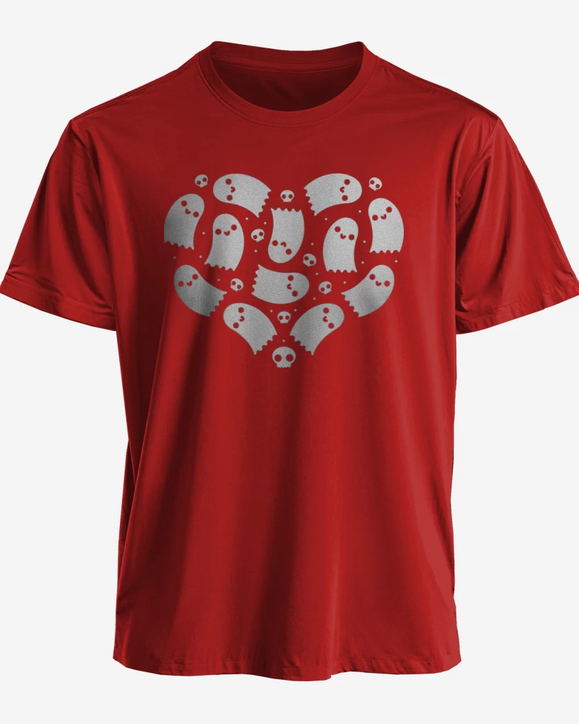 Polera Corazon Fantasma