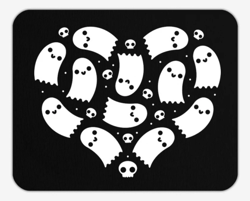 Mousepad Corazon Fantasma