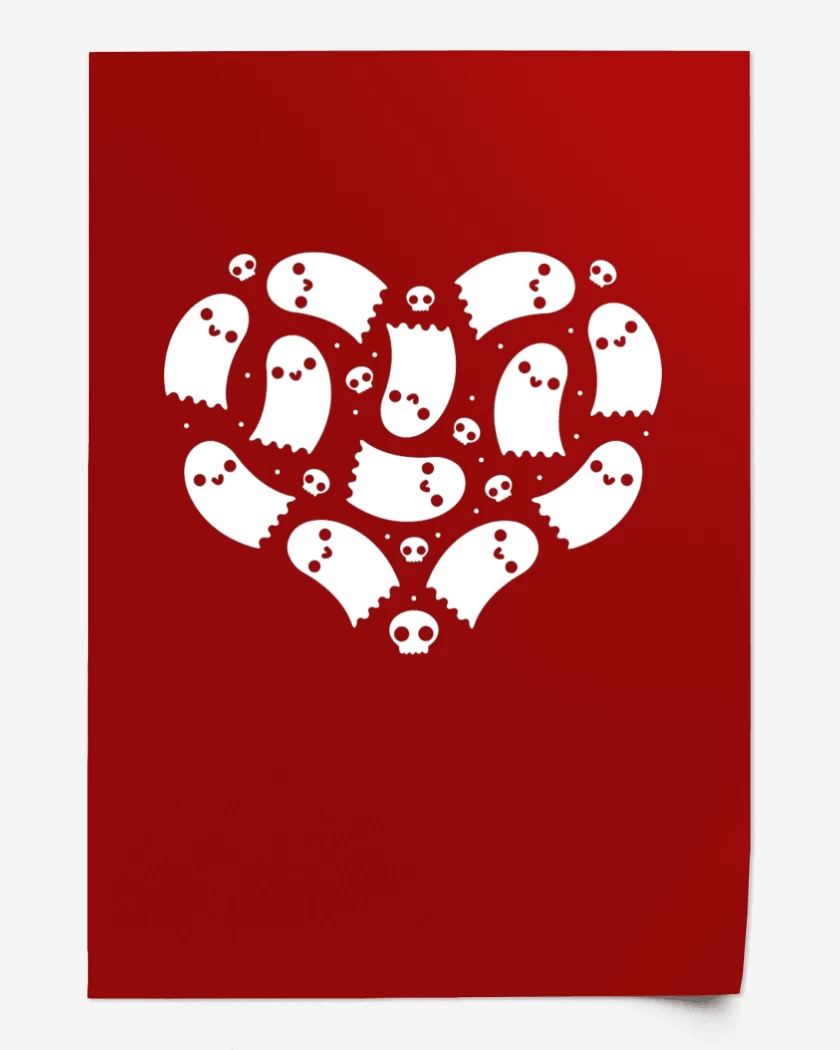 Print Corazon Fantasma