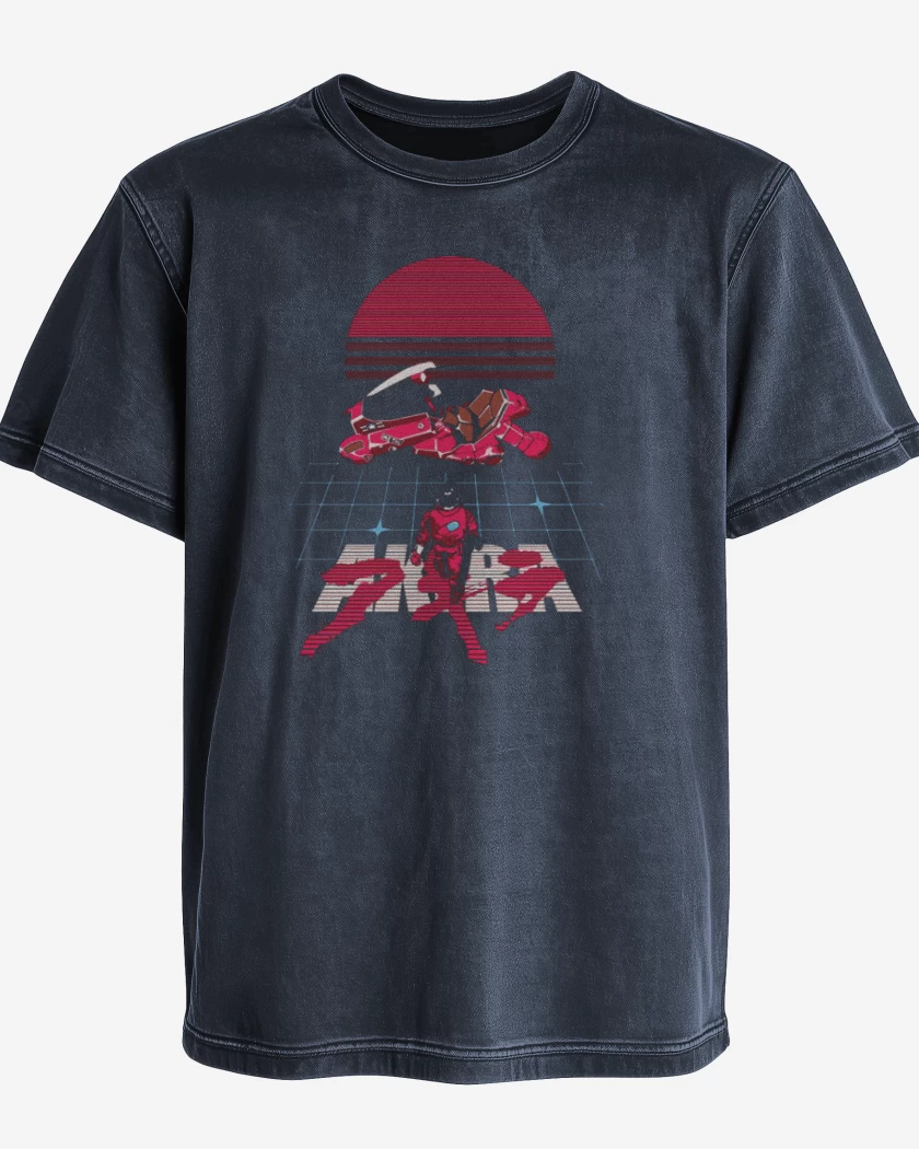 Polera desgastada Akira 80