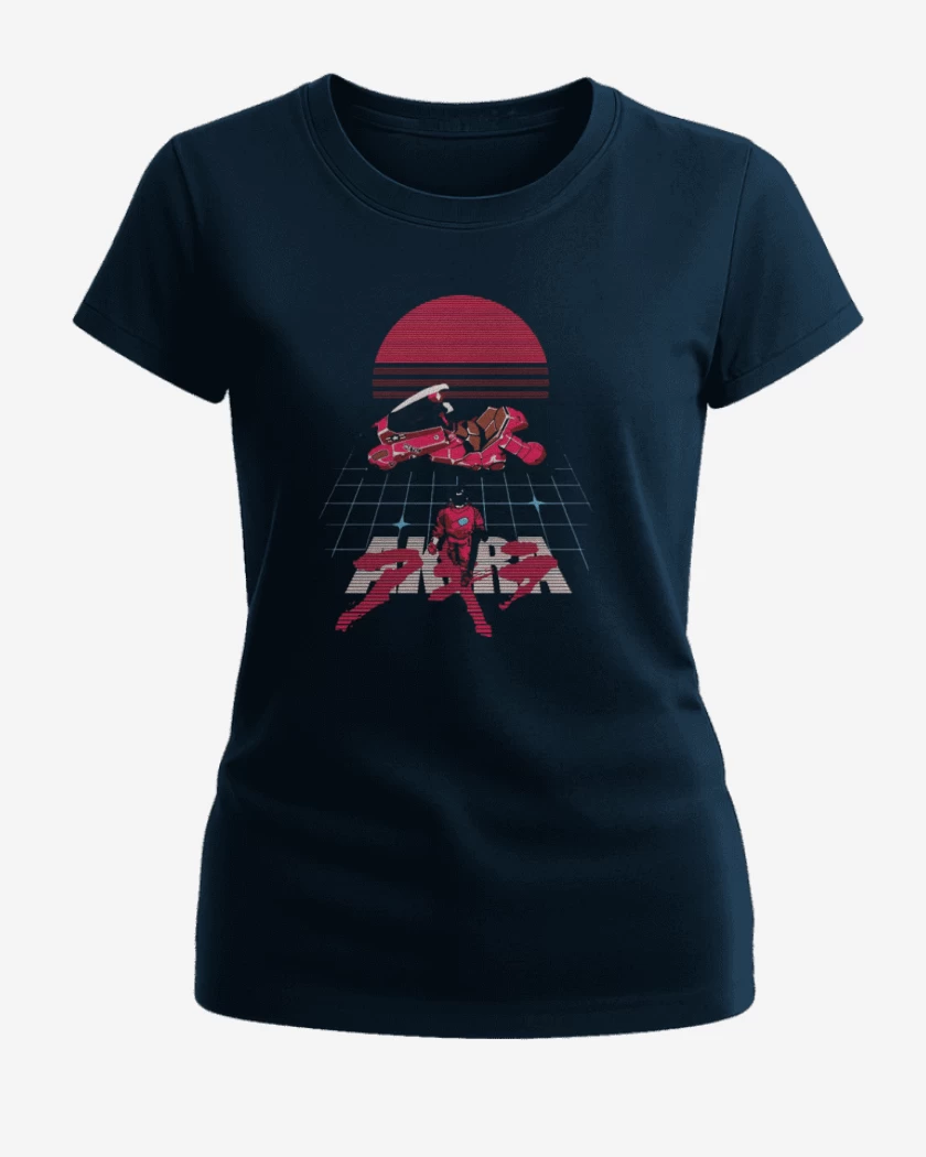 Polera de Mujer Azul Marino de Akira 80