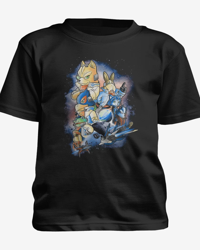 Polera de niño Blanco de Star Fox
