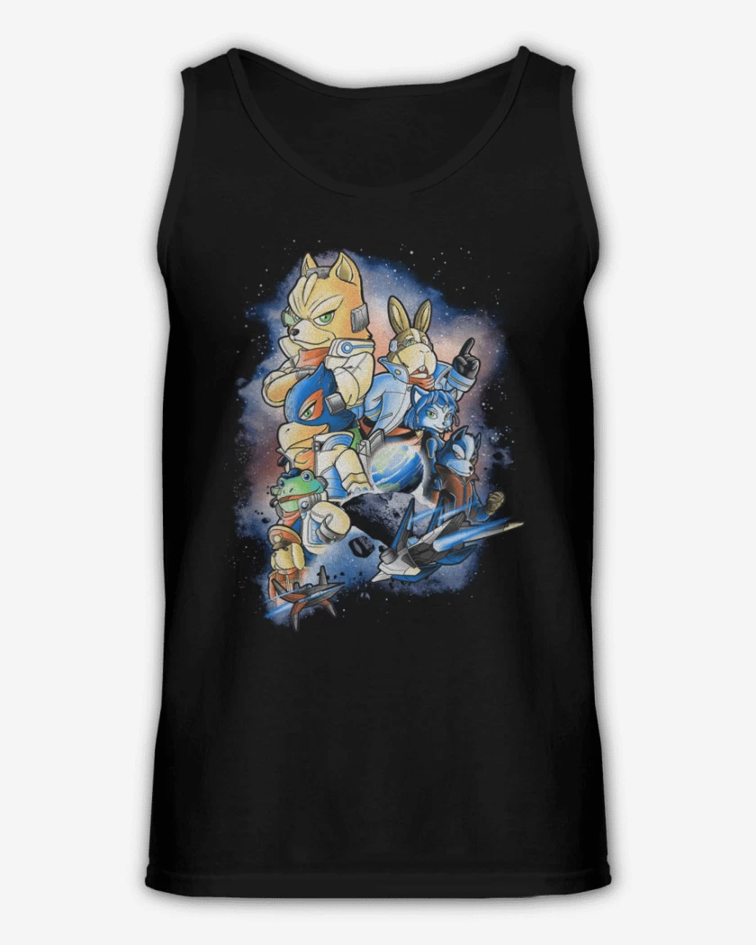 Sudadera Negro de Star Fox