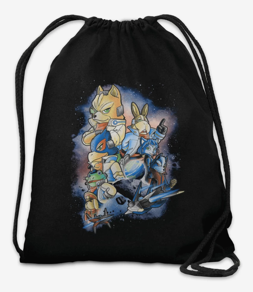 Mochila Negro de Star Fox
