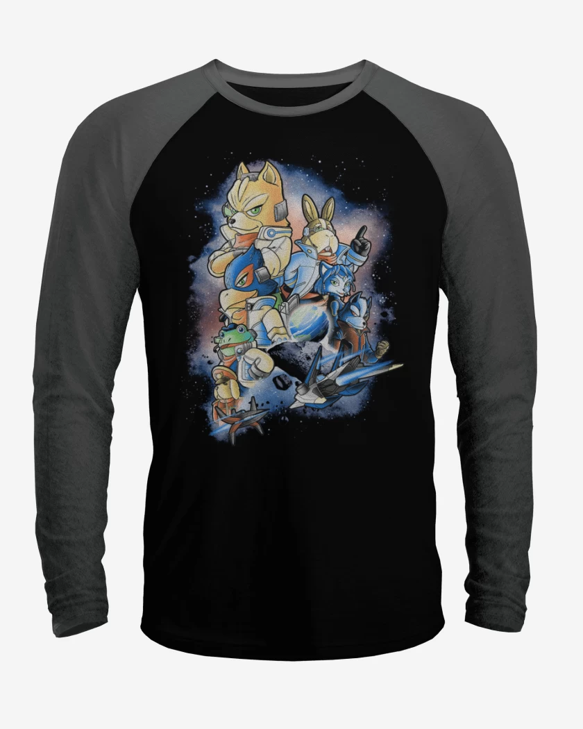 Polera Raglan Star Fox
