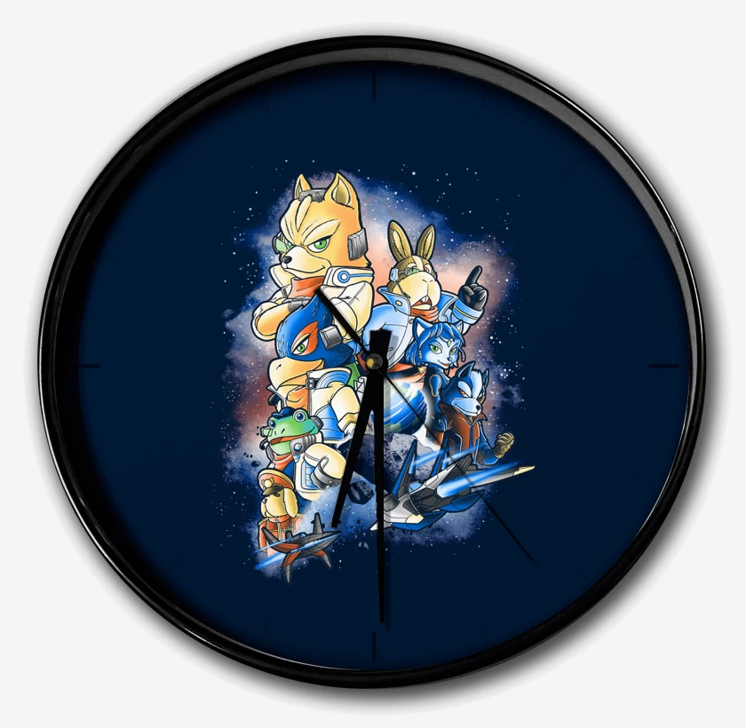 Reloj Azul Marino de Star Fox