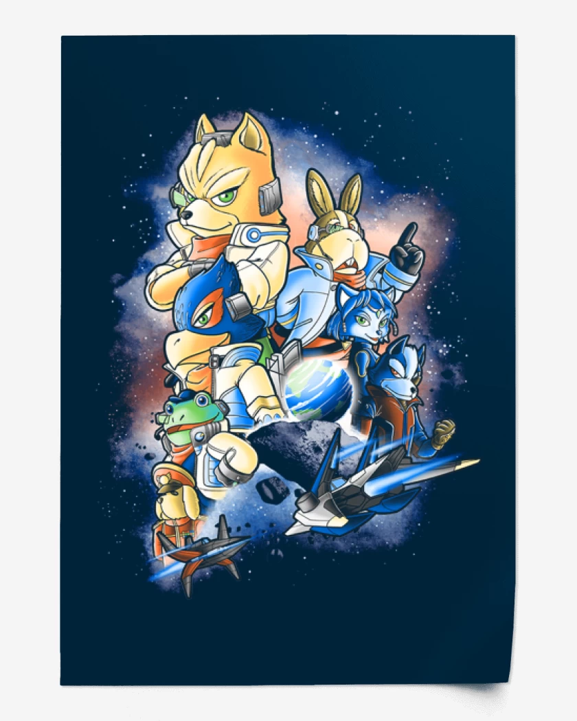 Print Star Fox