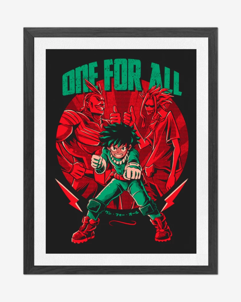 Cuadro decorativo Boku no hero 5