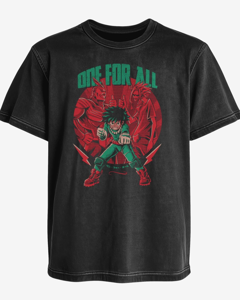 Polera desgastada Boku no hero 5