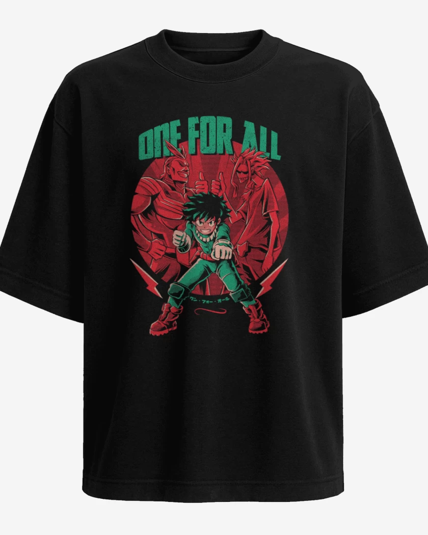 Polera Oversize Boku no hero 5