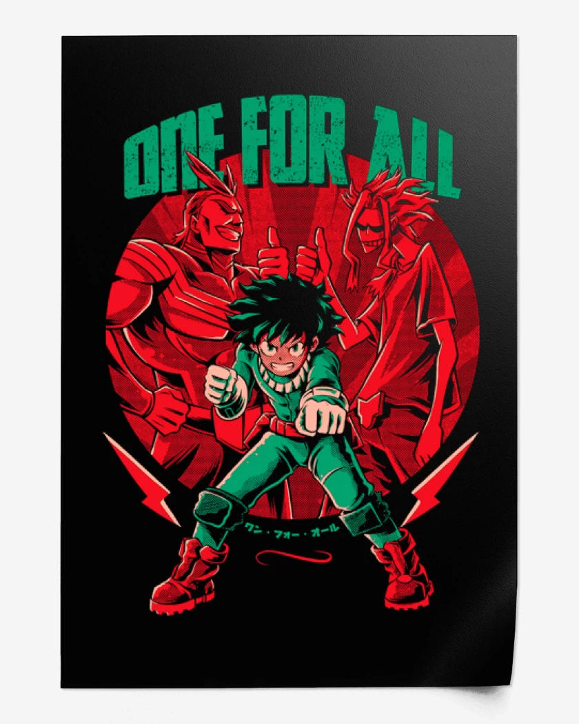 Print Boku no hero 5
