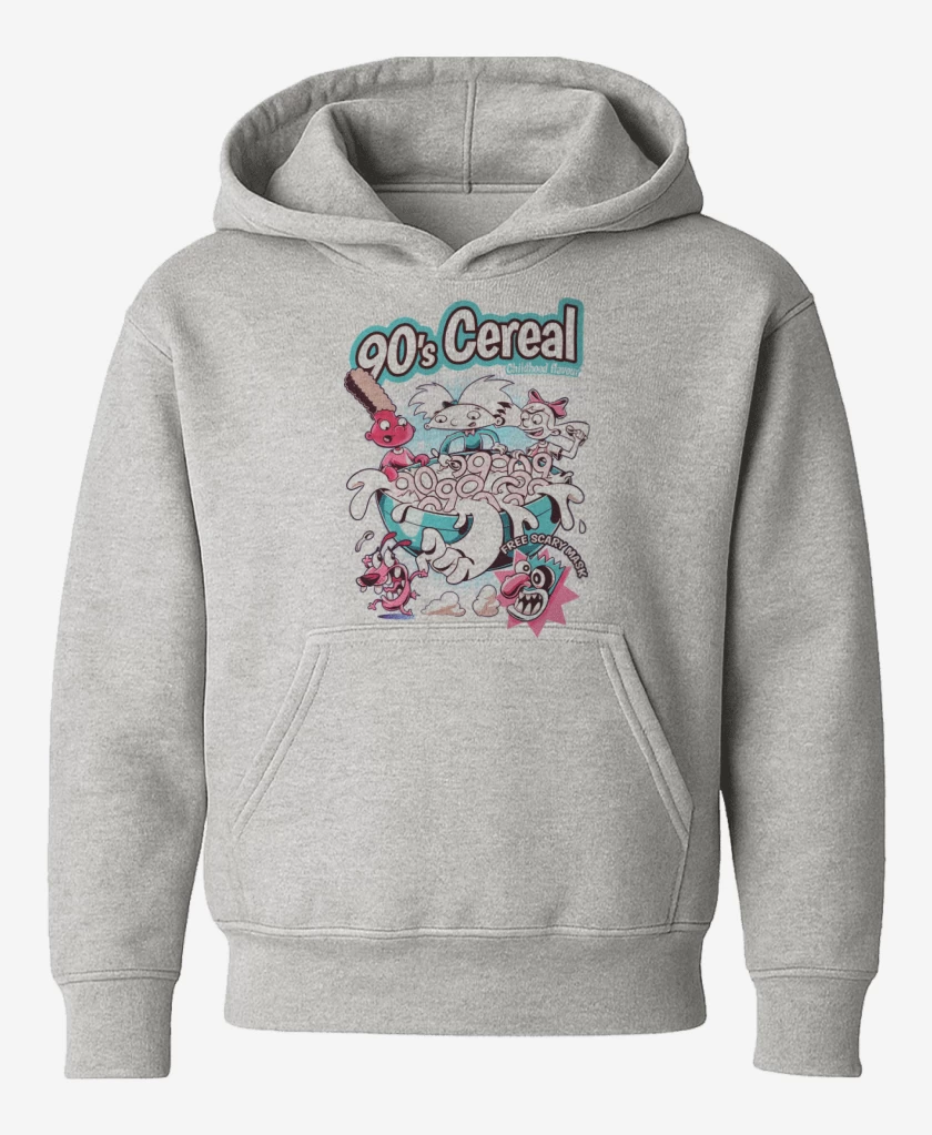 Poleron de niño Gris Melange de 90s