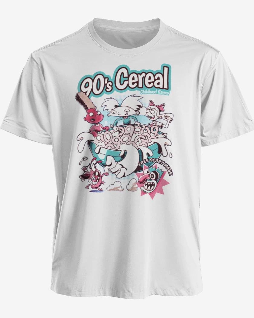 Polera premium Blanco de 90s