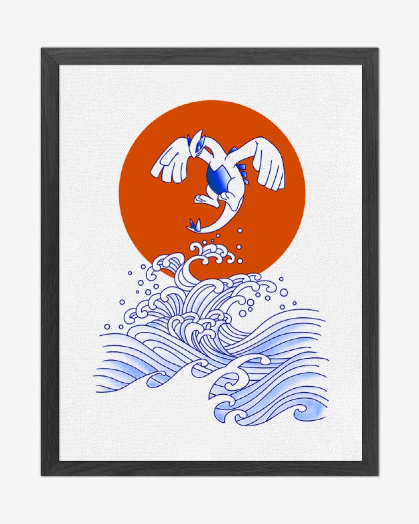 Cuadro decorativo Blanco de Lugia