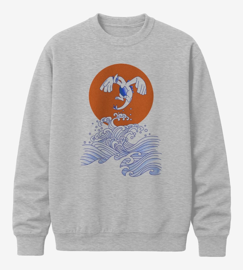 Poleron polo Gris Melange de Lugia