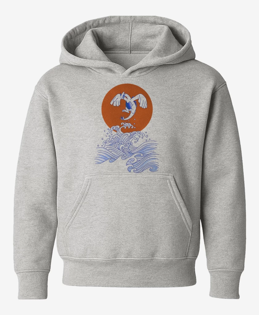 Poleron de niño Gris Melange de Lugia