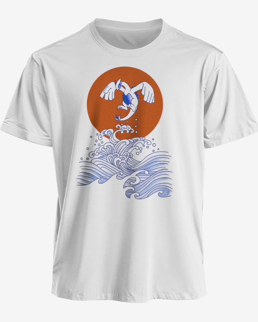 Polera premium Blanco de Lugia