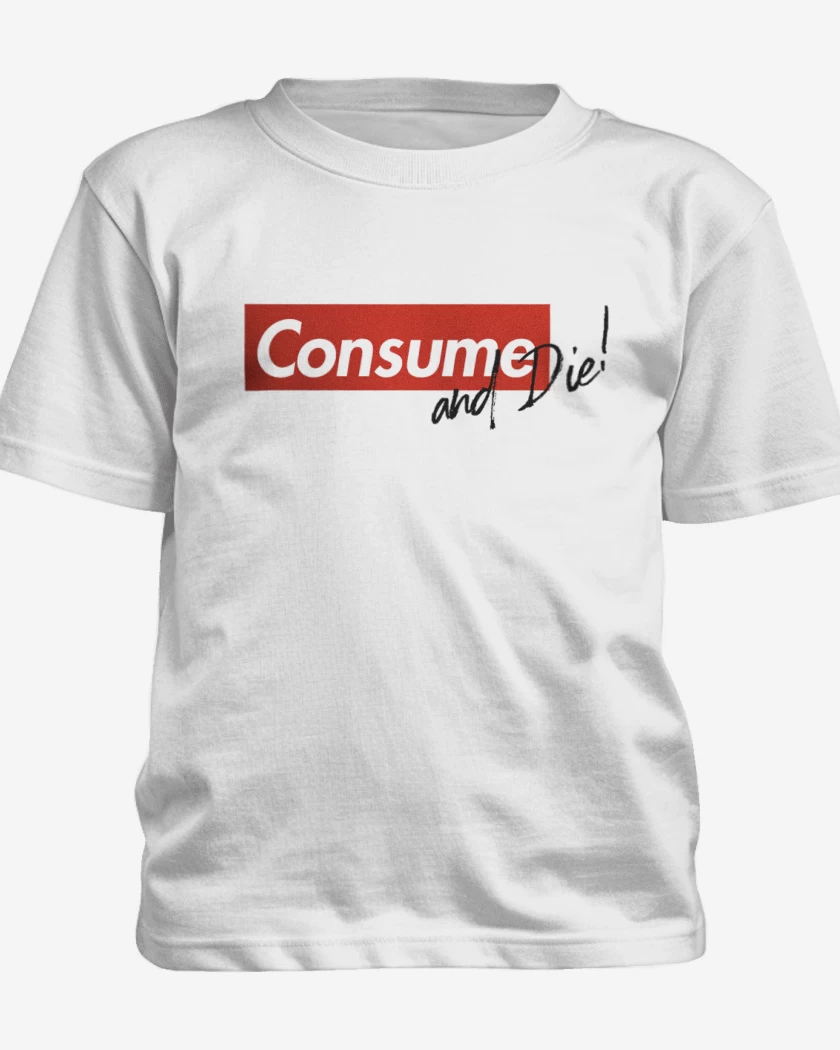 Polera de niño Blanco de Y muere 