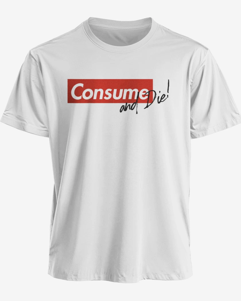 Polera premium Blanco de Y muere 