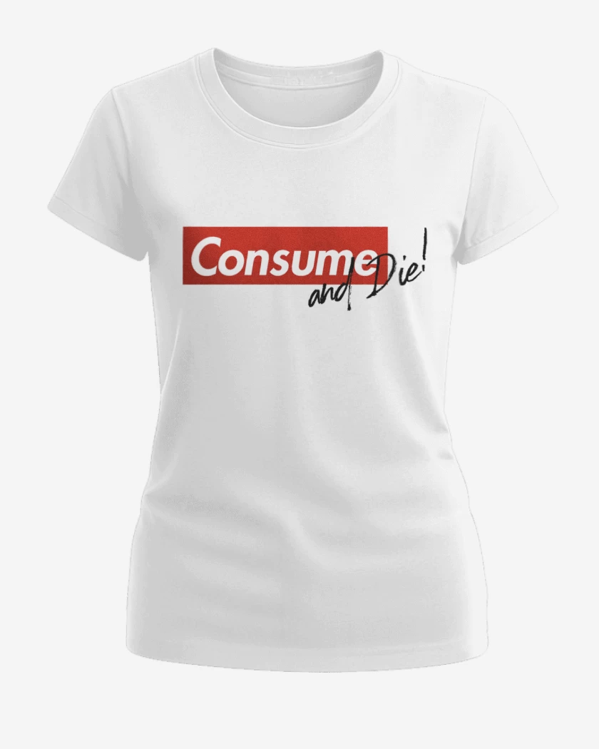 Polera de Mujer Blanco de Y muere 