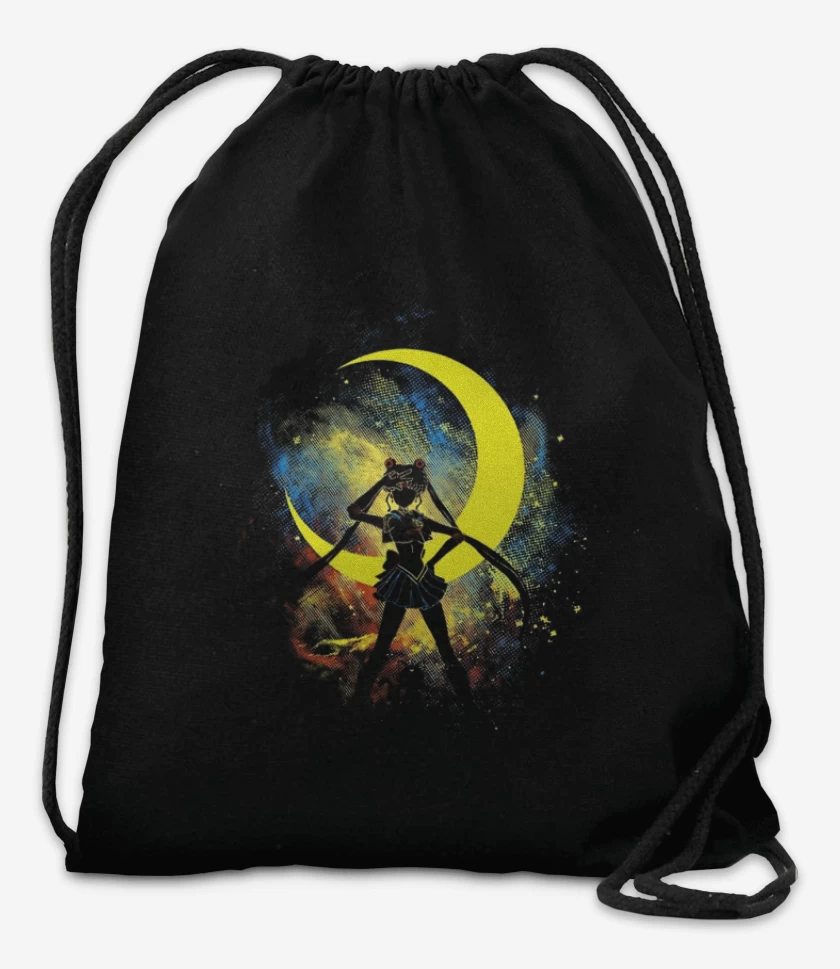 Mochila Negro de Pop moon
