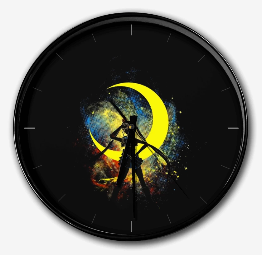 Reloj Negro de Pop moon